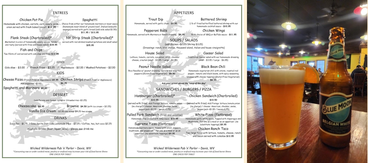 Wicked Wilderness Pub