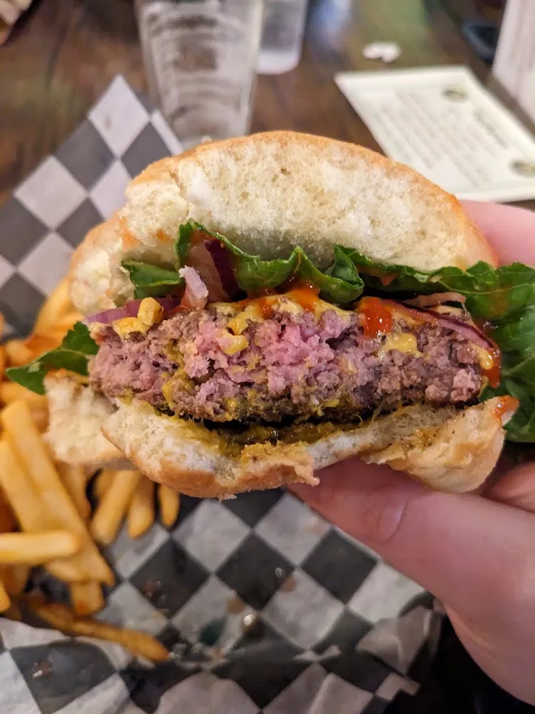 Cheeseburger and French Fries