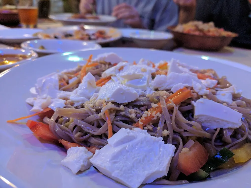 Cold Sesame Noodle Salad